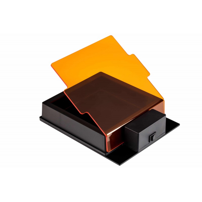 Accessorio SmartDoc schermo di copertura arancio per base illuminazione a luce blu Accessorio SmartDoc schermo di copertura arancio per base illuminazione a luce blu