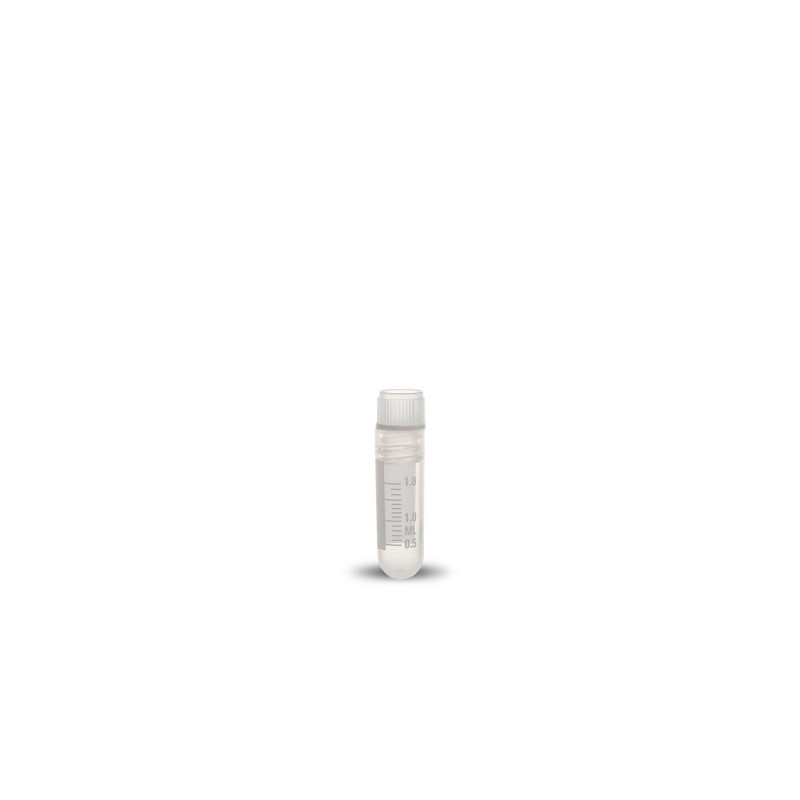 Criotubi 2ml filettatura interna fondo tondo con O-ring in silicone