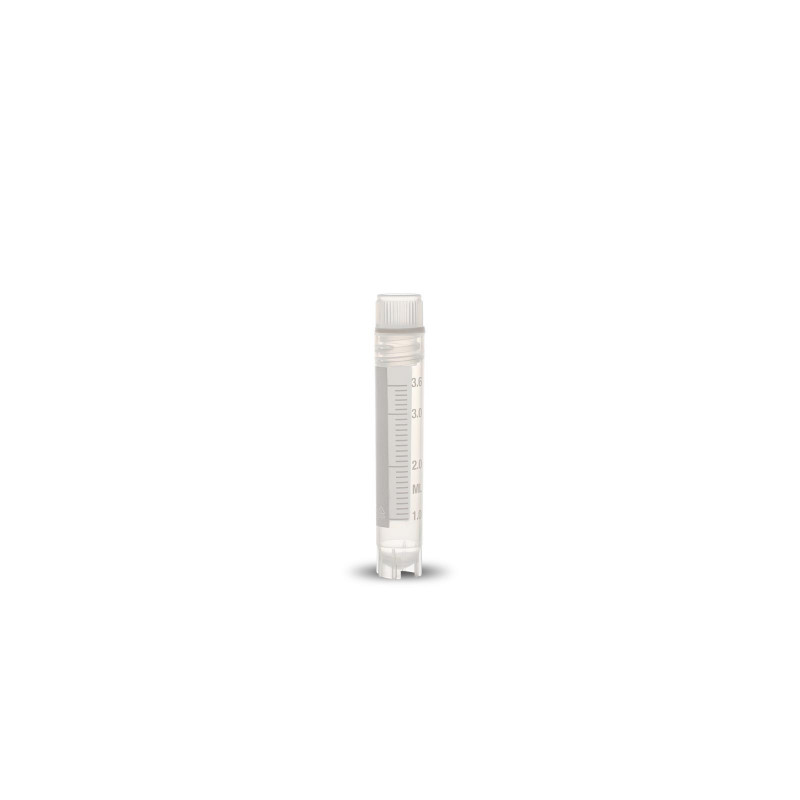 Criotubi 4ml filettatura interna Freestanding con O-ring in silicone
