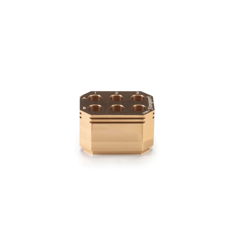 Rack per microtubi ChillBlock a 6 posti 1.5/2.0 - raggiunge e mantiene temperature alte e ultra-basse temperature