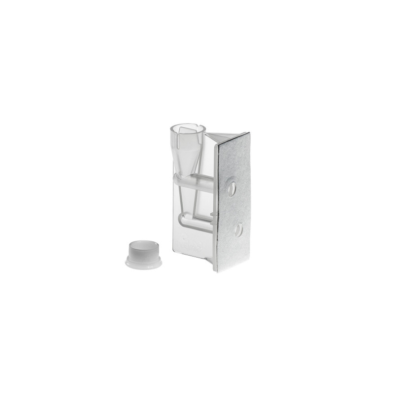 Imbuto doppio CytoSep con filtro e tappo - doppia area diam 6mm / 0.5ml. Incarto singolo