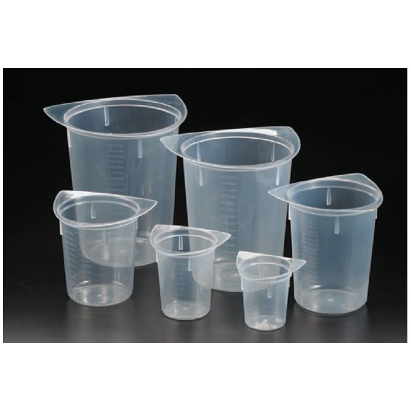 beaker triangolo 250ml in PP Tricorn - graduato e autoclavabile