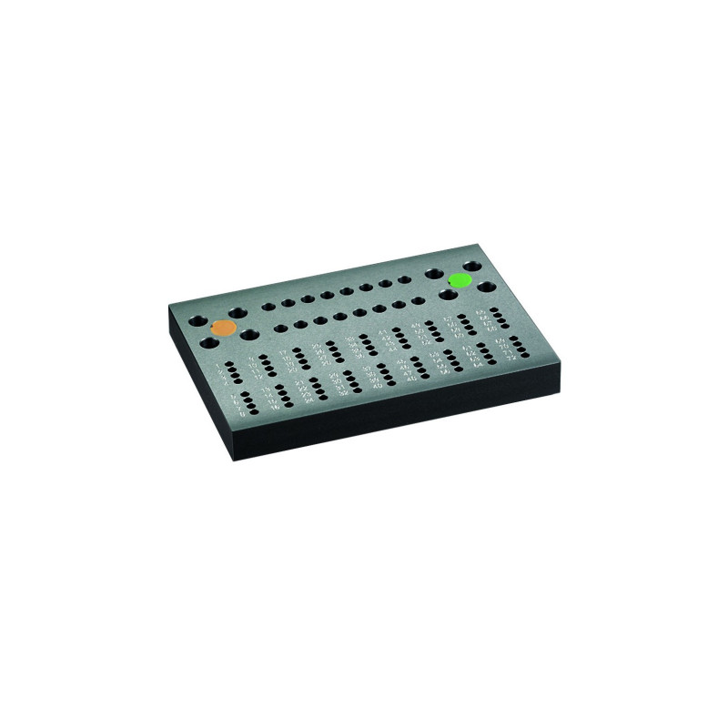Rack Workstation per RotoCycler in alluminio per 72 provette Rack Workstation per RotoCycler in alluminio per 72 provette