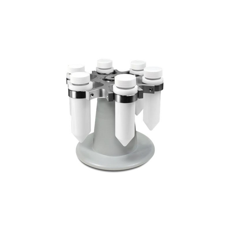 Rotore oscillante Ri-6 per 6 provette f/conico da 50ml alloggi in plastica
