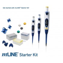 Starter Kit Biohit mLine n. 1 comprendente le micropipette con irange da: 0,5 a 10ul - 10 a 100ul - 100 a 1000ul.