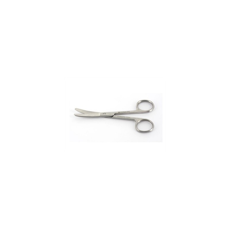 Forbici curve - punte smusse - 16 cm. Cf 1 pz. Forbici curve - punte smusse - 16 cm. Cf 1 pz.
