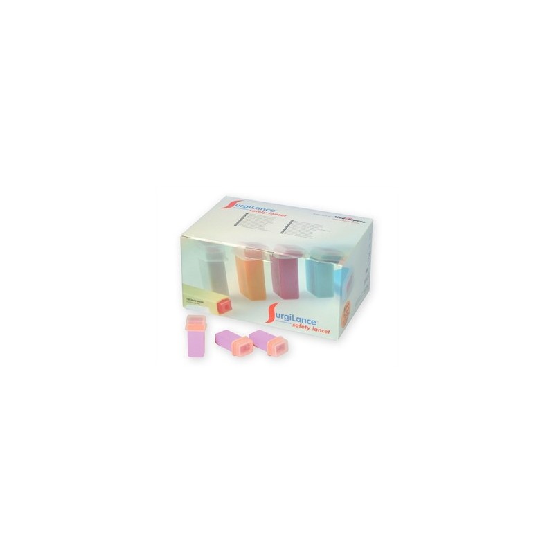Lancette di sicurezza 21g - ad ago automatico.