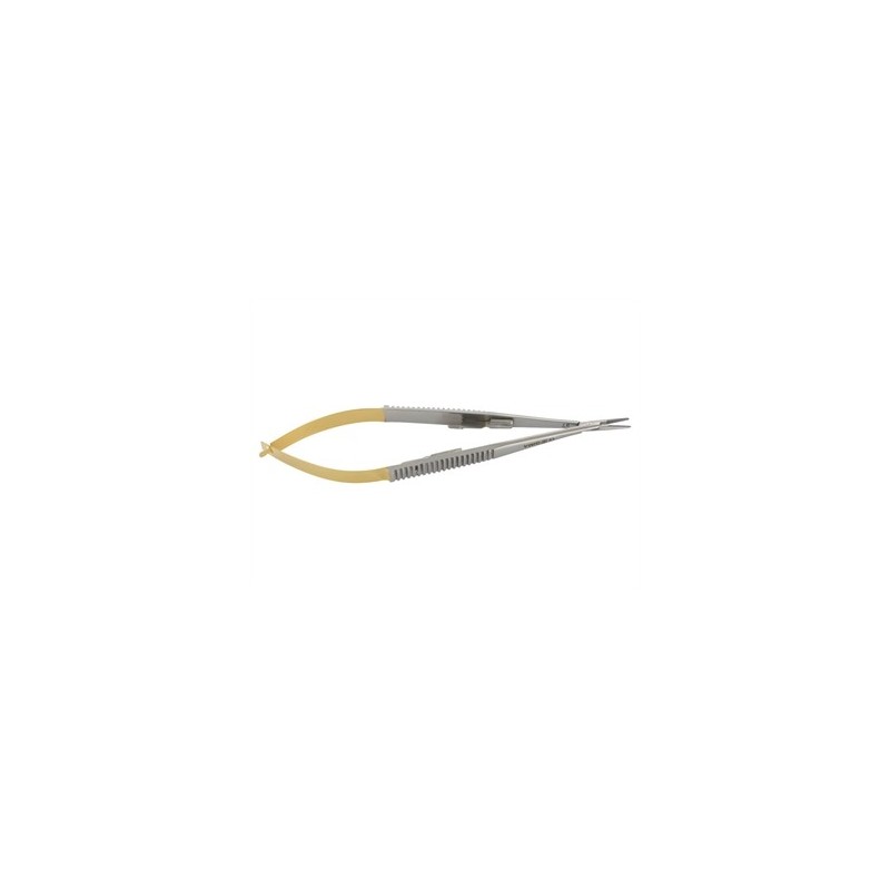 Porta Aghi Castroviejo C.T. Retto - 14 Cm - Punte Lisce.