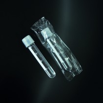 Test tubes cylindrical with a cap and double locking