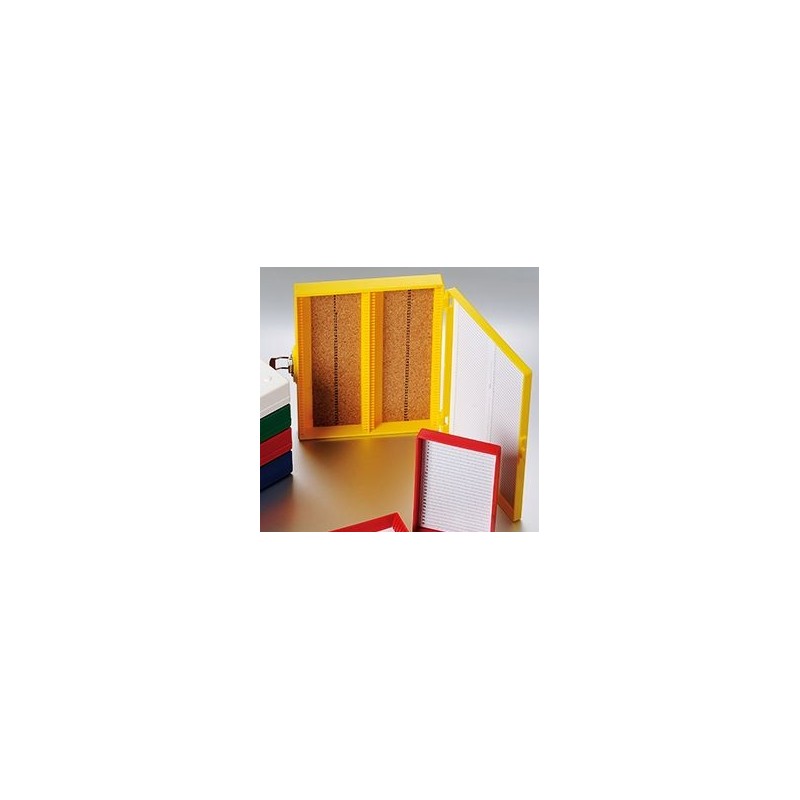 Box porta-vetrini 100 posti impilabile interno in sughero - 1pz