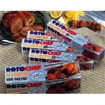 Rotolo alluminio da 125 metri. Comprensivo di box dispenser. Un pezzo 