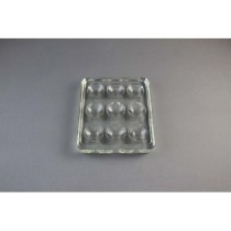 Siliconized 9 Well Glass Plate - 6/pk