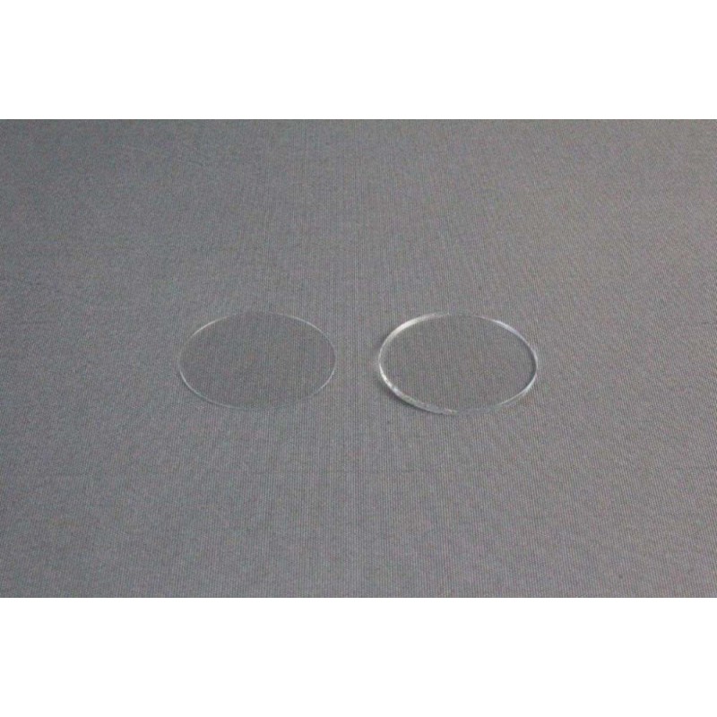 22 mm x 0.22 mm Siliconized Circle Cover Slides - 1.0 ounce pack (~120 slides) - 1 oz