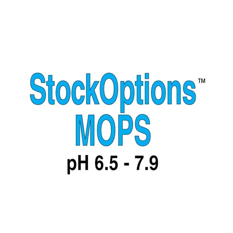 StockOptions MOPS Buffer Kit - pH 6.5 to 7.9 in 0.1 pH unit increments - 10 ml