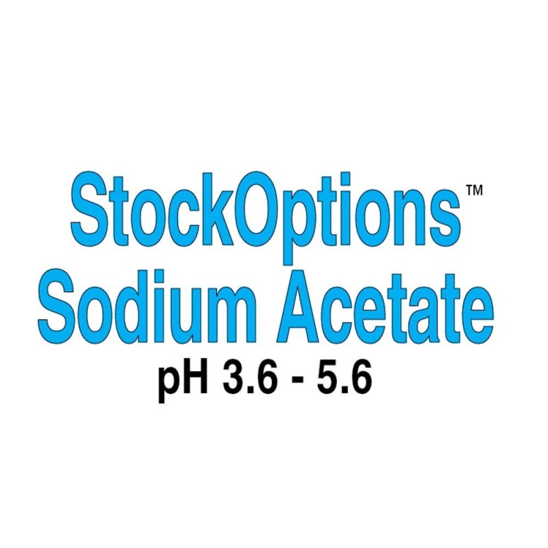 StockOptions Sodium Acetate 01 pH 3.6