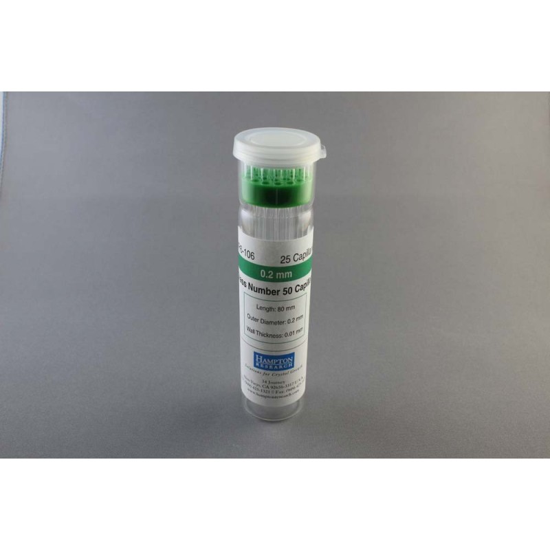 0.2 mm Glass Number 50 Capillary - 25/pk