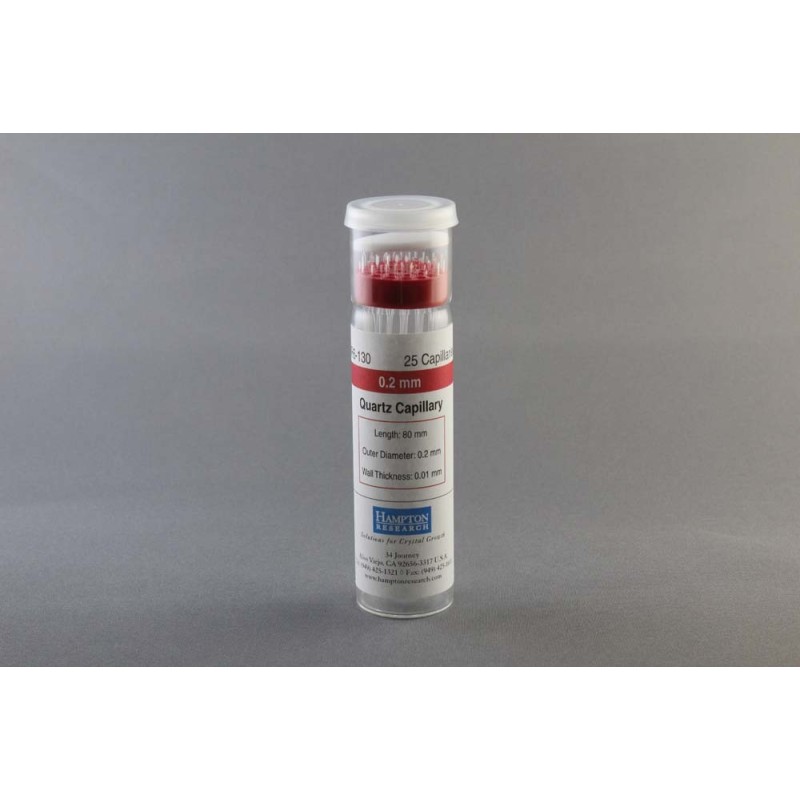 0.2 mm Quartz Capillary - 25/pk 0.2 mm Quartz Capillary - 25/pk