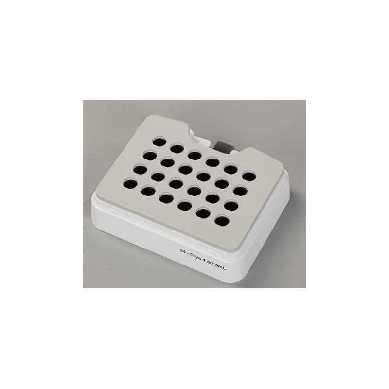 Blocco 24x1.5/2ml cryovials per Thermoshaker MultiTherm Touch Blocco 24x1.5/2ml cryovials per Thermoshaker MultiTherm Touch