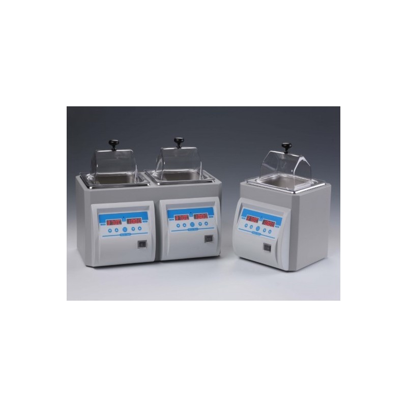Bagno Termostatico W2L-2 con 2 vasche da 2 Lt - Temp +5° to 100° Bagno Termostatico W2L-2 con 2 vasche da 2 Lt - Temp +5° to 100°