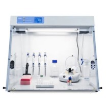 Cappa per PCR compatta digitale, UVC/T-AR pareti in plexiglass