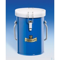 Dewar 3 lt 28 B int vetro 3.3 / ferro zincato con coperchio e maniglia