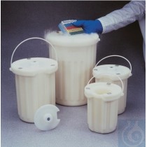 Dewar 1 lt Nalgene in polietilene con coperchio e maniglia