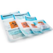 sacchetti trasporto campioni 95 kPa antimanomissione con trasca porta documenti SMALL