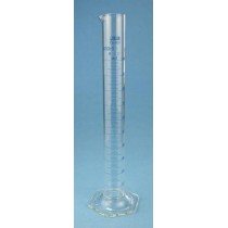 Cilindro 10/2000 ml Duran base esagonale forma alta