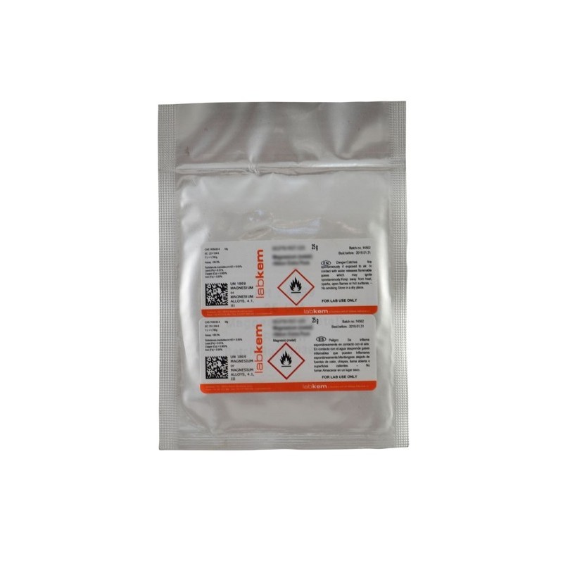 Magnesio (metallo) in nastro extra puro 25 g
