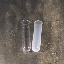 Prueba de tubos cilíndricos t/tornillo de 20 ml en PS 16x150mm