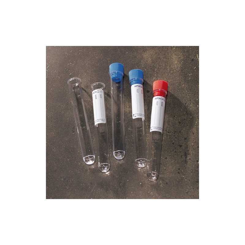 Test tubes cylindrical t/screw-20ml in PS 16x150mm