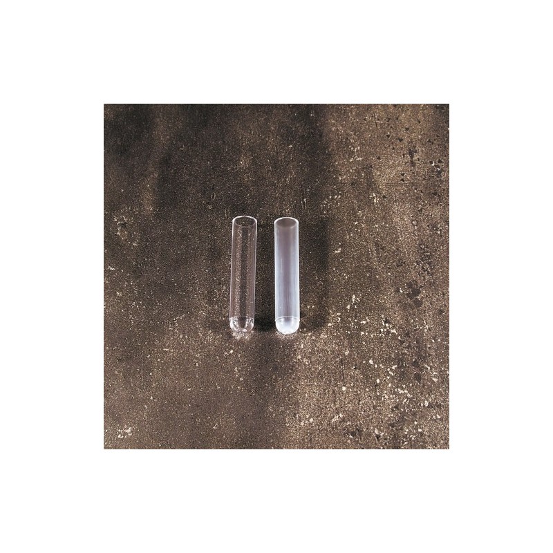 Des éprouvettes cylindriques t/vis-20ml en PS 16x150mm
