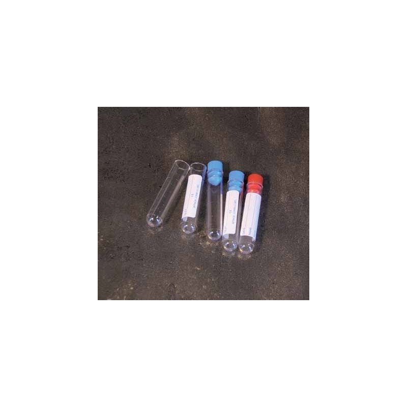 Des éprouvettes cylindriques t/vis-20ml en PS 16x150mm Des éprouvettes cylindriques t/vis-20ml en PS 16x150mm