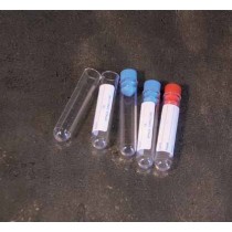 Test tubes cylindrical t/screw-20ml in PS 16x150mm