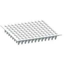 Piastra Actares® No-skirted 96x0.1ml (LP) Well Firm Deck Plate- Ultra-trasp