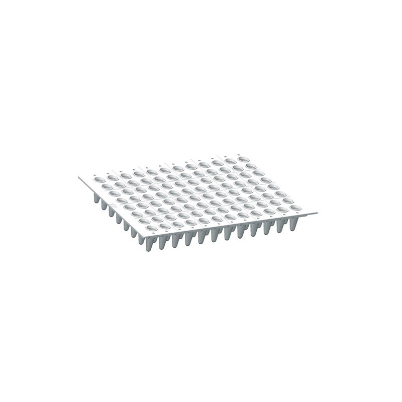 Piastra Actares® No-skirted 96x0.1ml (LP) Well Firm Deck Plate- Ultra-trasp