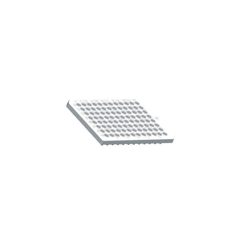 Piastra semi-skirted 96x0.1ml - trasparente