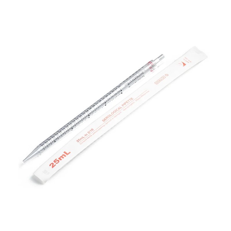 Pipette sierologiche 25ml Actares® pre-sterili porpora
