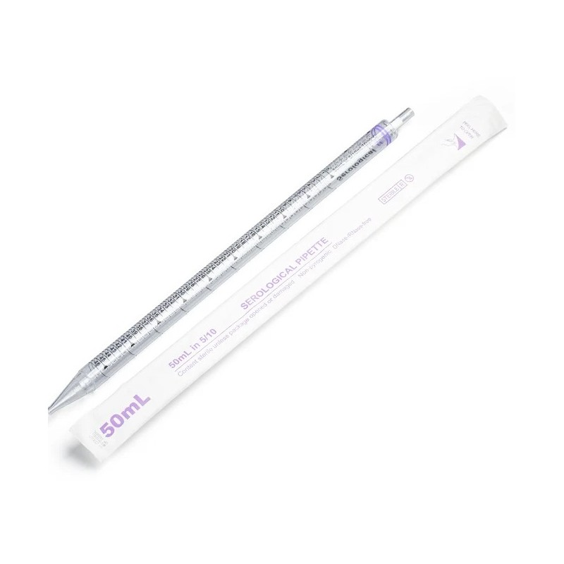 Pipette sierologiche 50ml Actares® pre-sterili nero