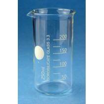 Beuta in DURAN/ vetro borosilicato 3.3 graduata senza tappo