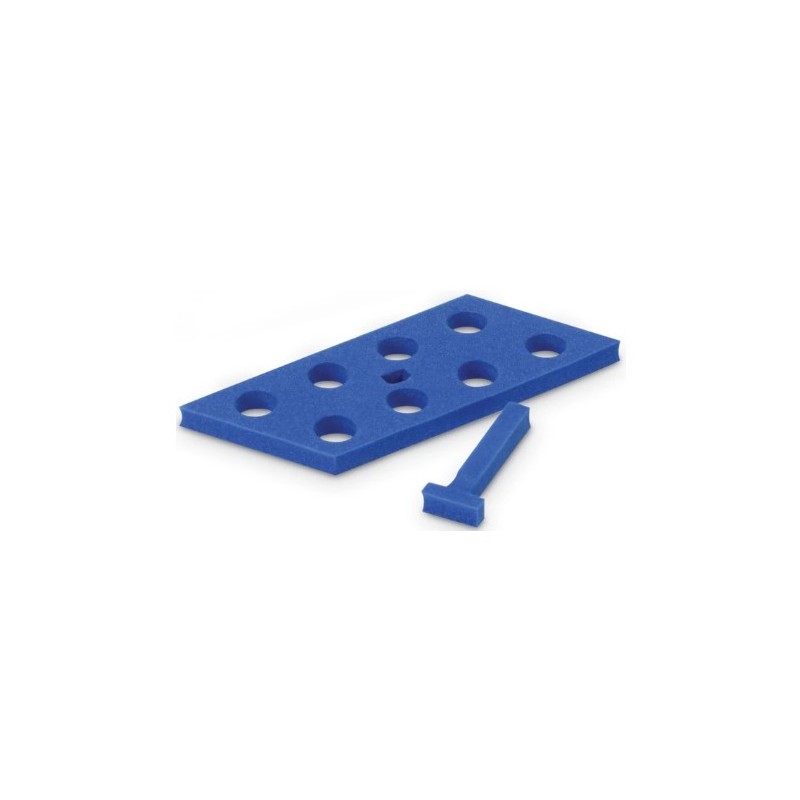 Rack galleggiante in schiuma 8 posti - Blu