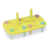 Rack galleggiante in schiuma 24 posti - Giallo