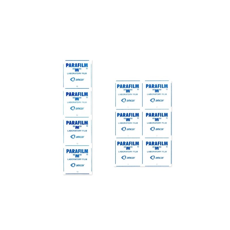 Strisce pretagliate di Parafilm sterile Dim. 101x152mm