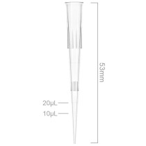 Puntali con filtro 20ul Low-retention, Actares, sterile, DNase & RNase Pyrogen FREE
