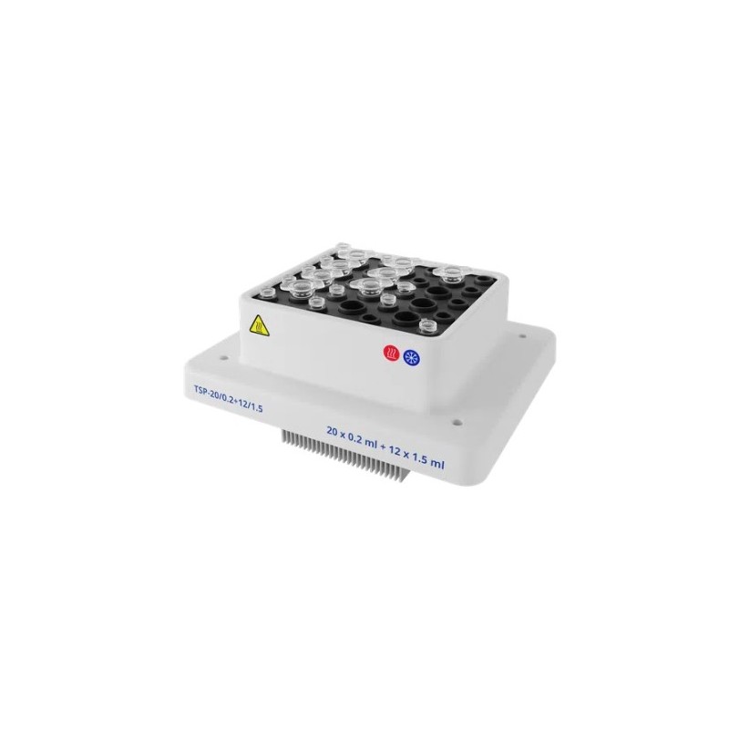 Blocco refrigerato TSP-20/0.2+12/1.5 per microtubi per TS-100C Pro