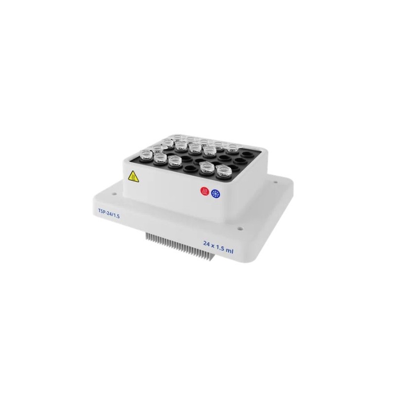 Blocco TSP-24/1.5, per  24 x 1,5 ml microtubi