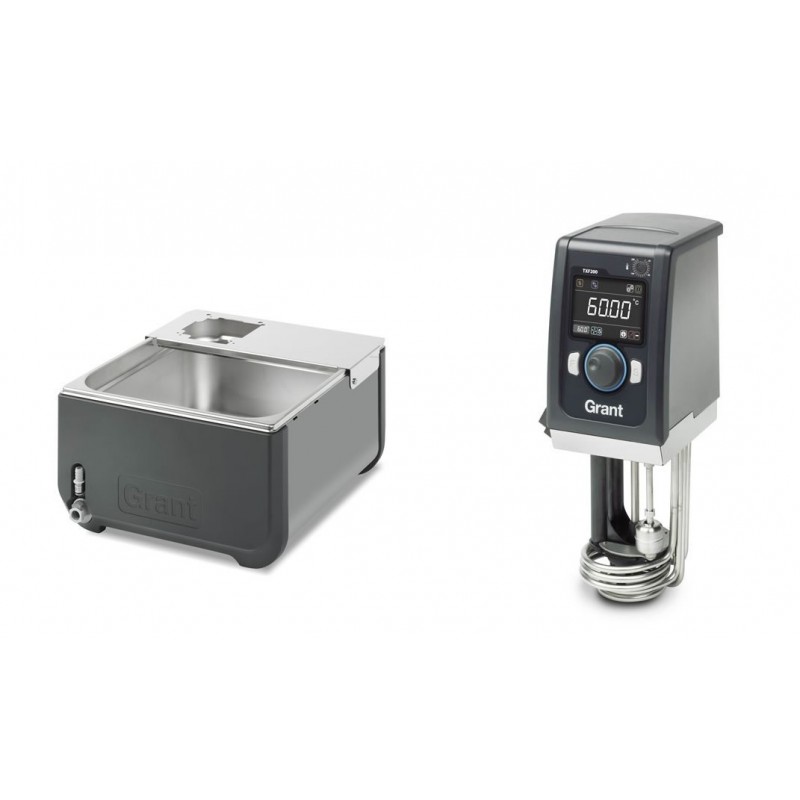 Bagno ad acqua termostatico da 4 litri controllato tramite microprocessore con agitatore magnetico incorporato