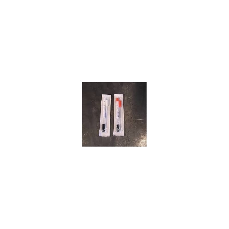 Sterile swabs with AMIES media without charcoal, rod, plastic