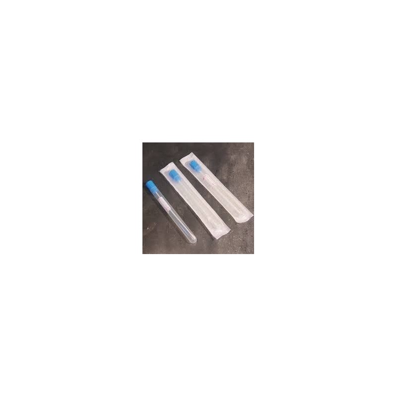 Sterile swabs with AMIES media without charcoal, rod, plastic