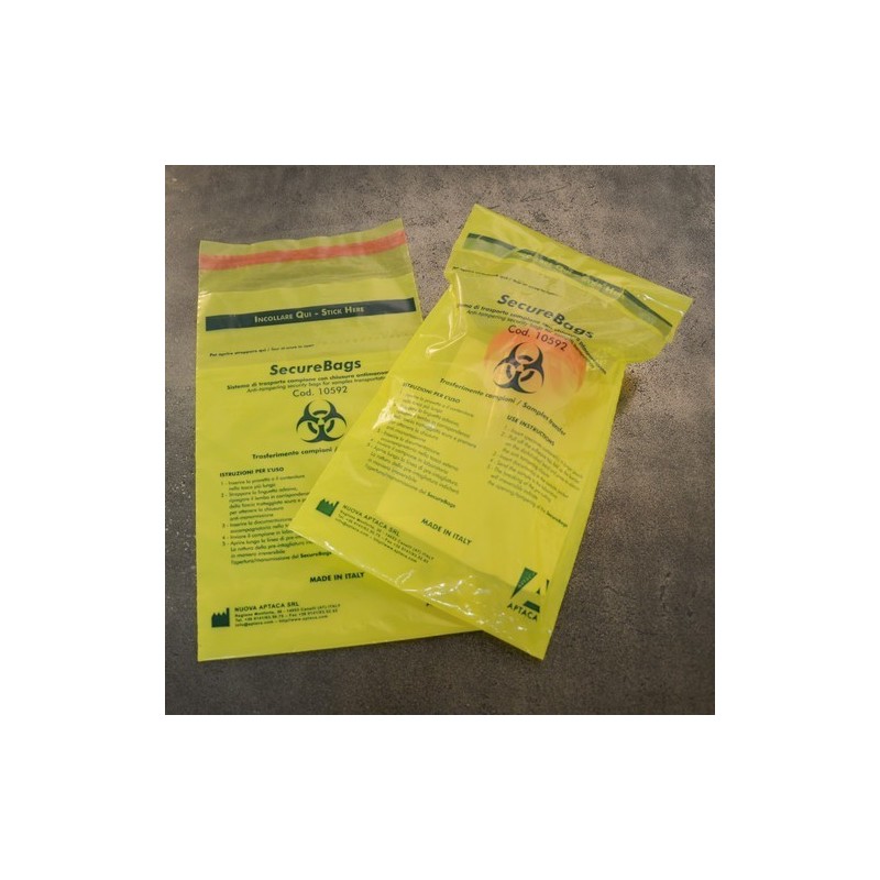 Sacs avec fermeture inviolable